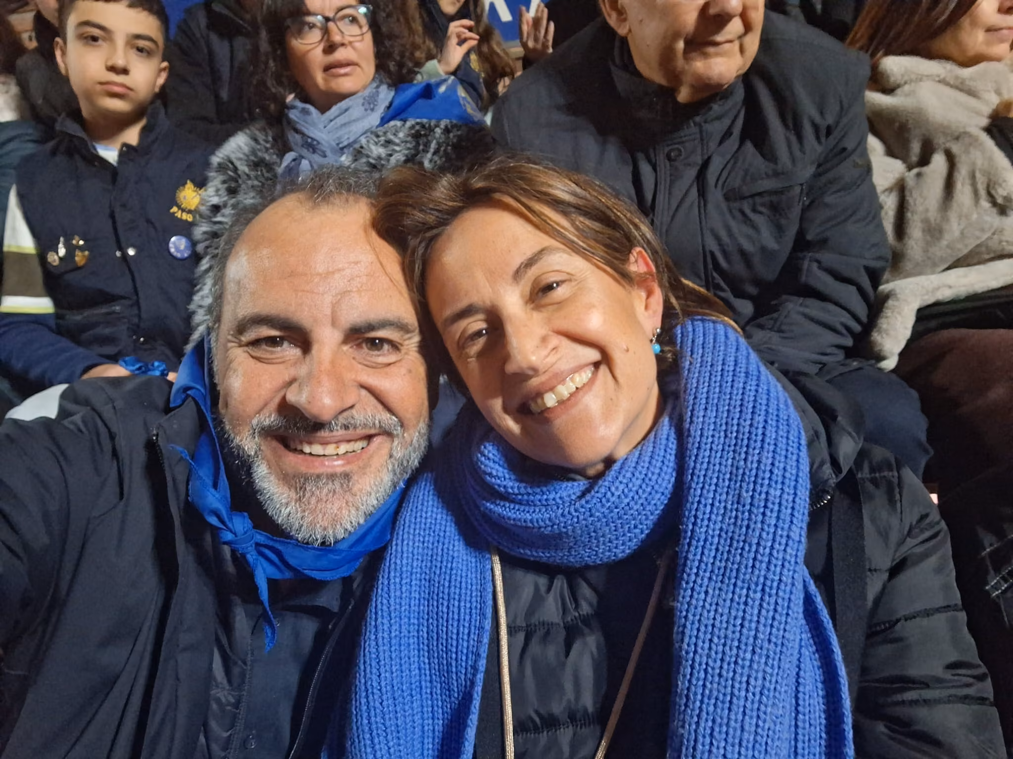 Selfie de Jesús y Belén